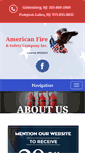 Mobile Screenshot of americanfireextinguishers.com